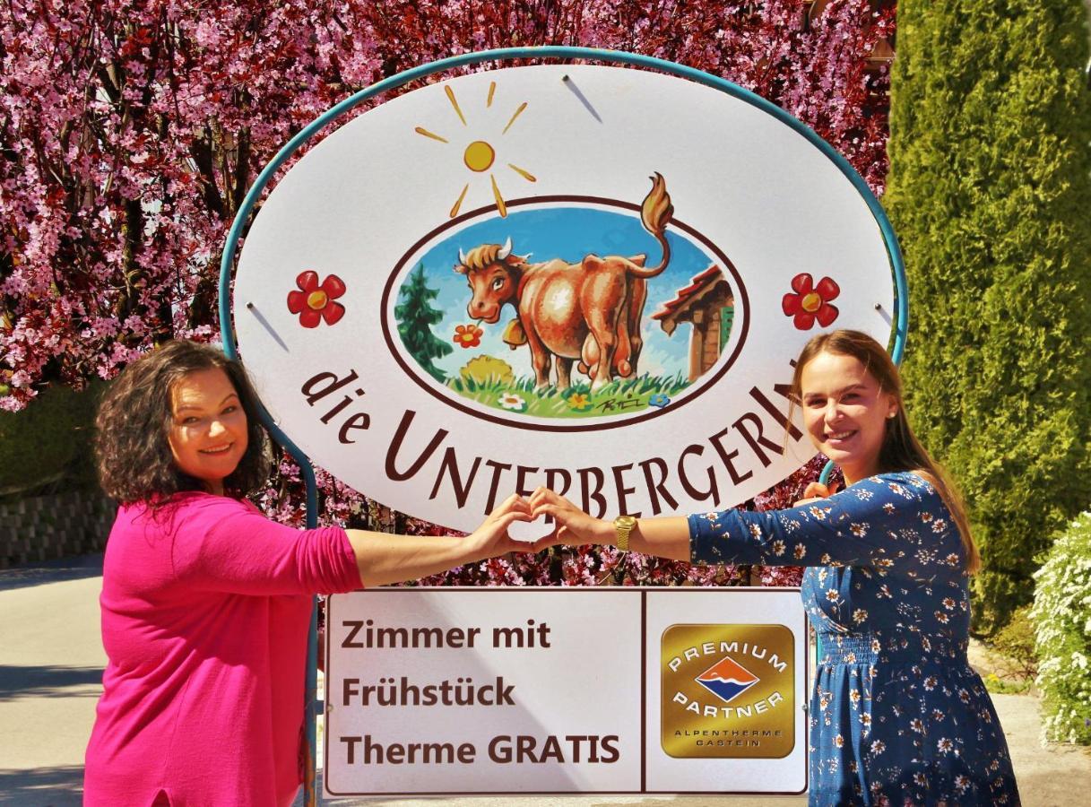 Bauernhofhotel "Die Unterbergerin" - Zimmer Mit Fruehstueck Und Ferienwohnungen In Gastein Mit Gratis Thermeneintritt Dorfgastein Extérieur photo